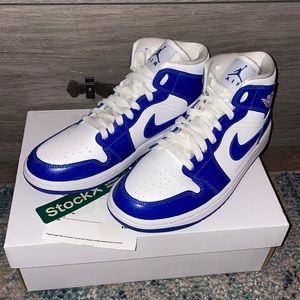 jordan’s mid 1 kentucky blue